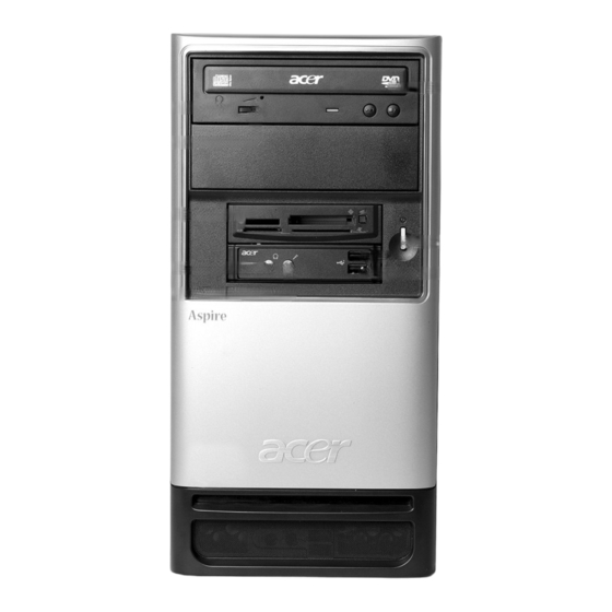 Acer Aspire T620 Handbücher