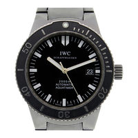 Iwc GST AQUATIMER Bedienungsanleitung