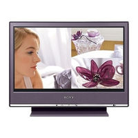 Sony KDL-20S3040 Bedienungsanleitung