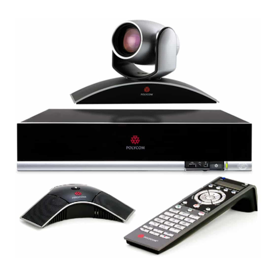Polycom HDX 9000 serie Handbücher