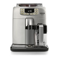 Gaggia VELASCA PRESTIGE RI8263 Benutzerhandbuch