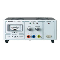Voltcraft VLP 1302A Bedienungsanleitung